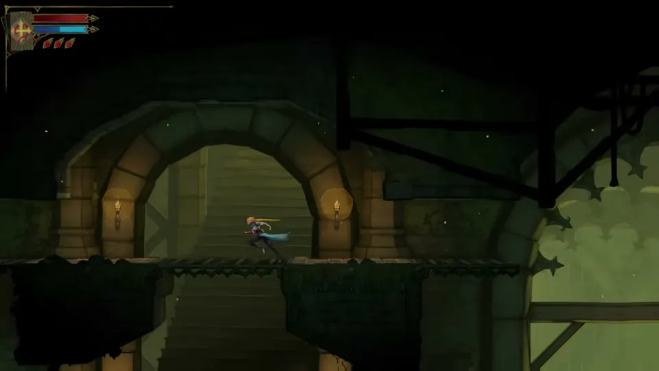 Rose exploring the Abandoned Sewers in the public Demo
